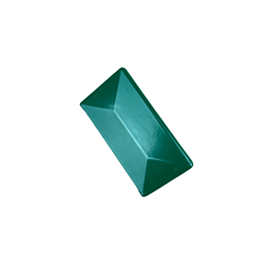 Alukappe mit Überstand für Pfosten (60x40)