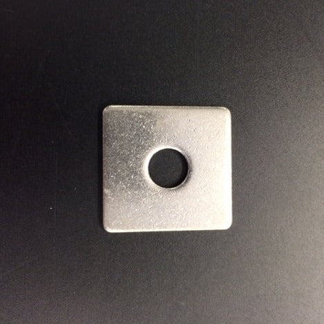 Vierkantscheibe 30x30x3mm Edelstahl